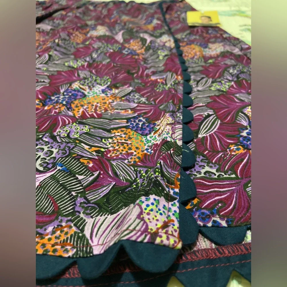 Kika Vargas Multicolor Floral Midi Skirt - Picture 4 of 10